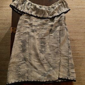 DRA for Anthroplogie Cotton off the shoulder Shift dress